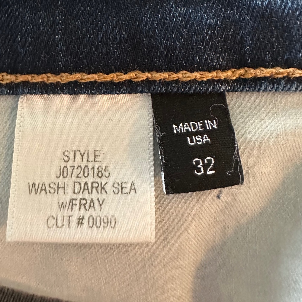 Veronica Beard Button Hem Baby Boot Jeans Size 32 - Picture 10 of 10